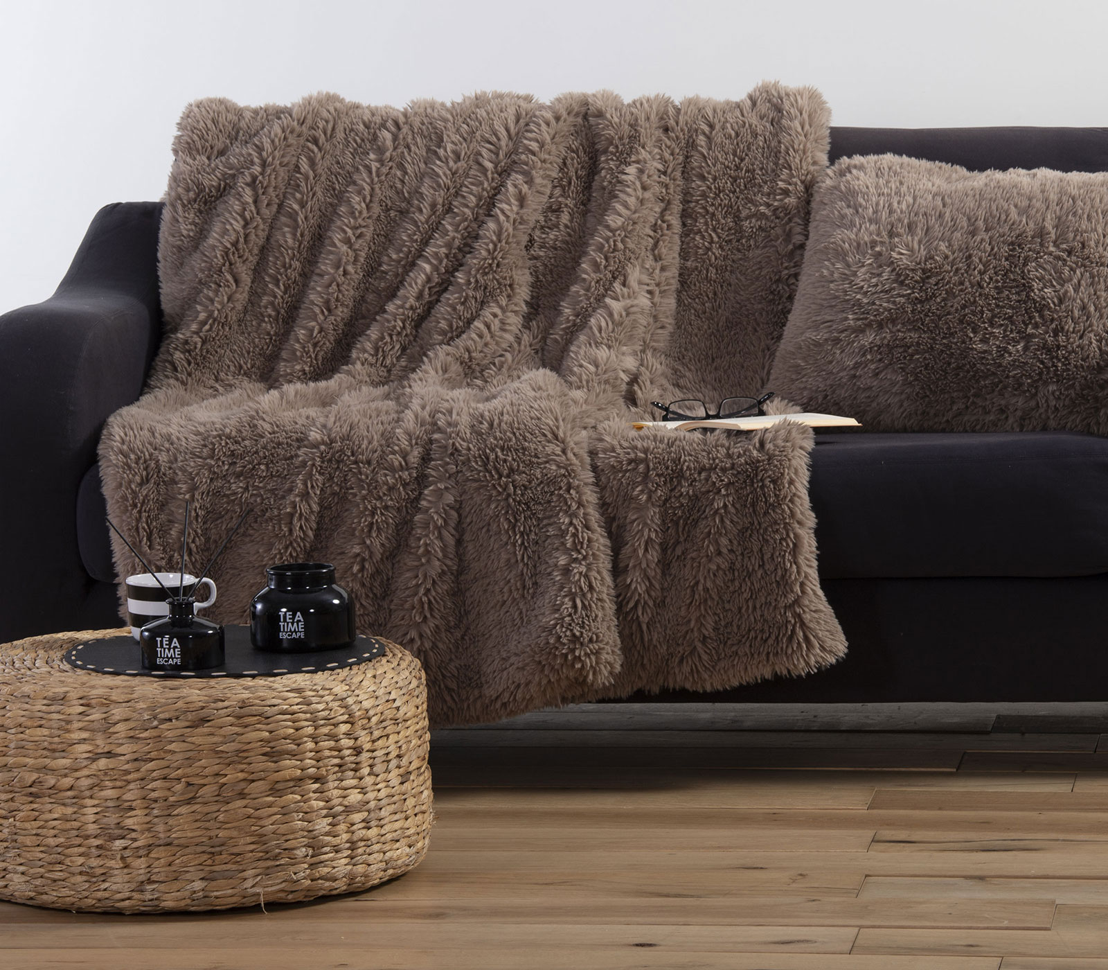 ΡΙΧΤΑΡΙ ΠΟΛ.RABBIT FUR IVERSON 23 130X170 GREY - Image 4