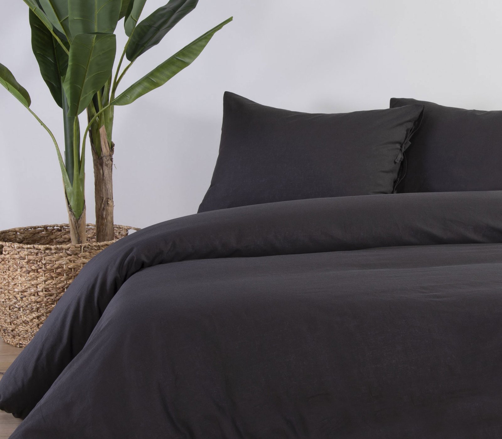 ΣΕΝΤΟΝΙ BAMB-ΛΙΝO COTTON-LINEN 240X270 GREEN - Image 2