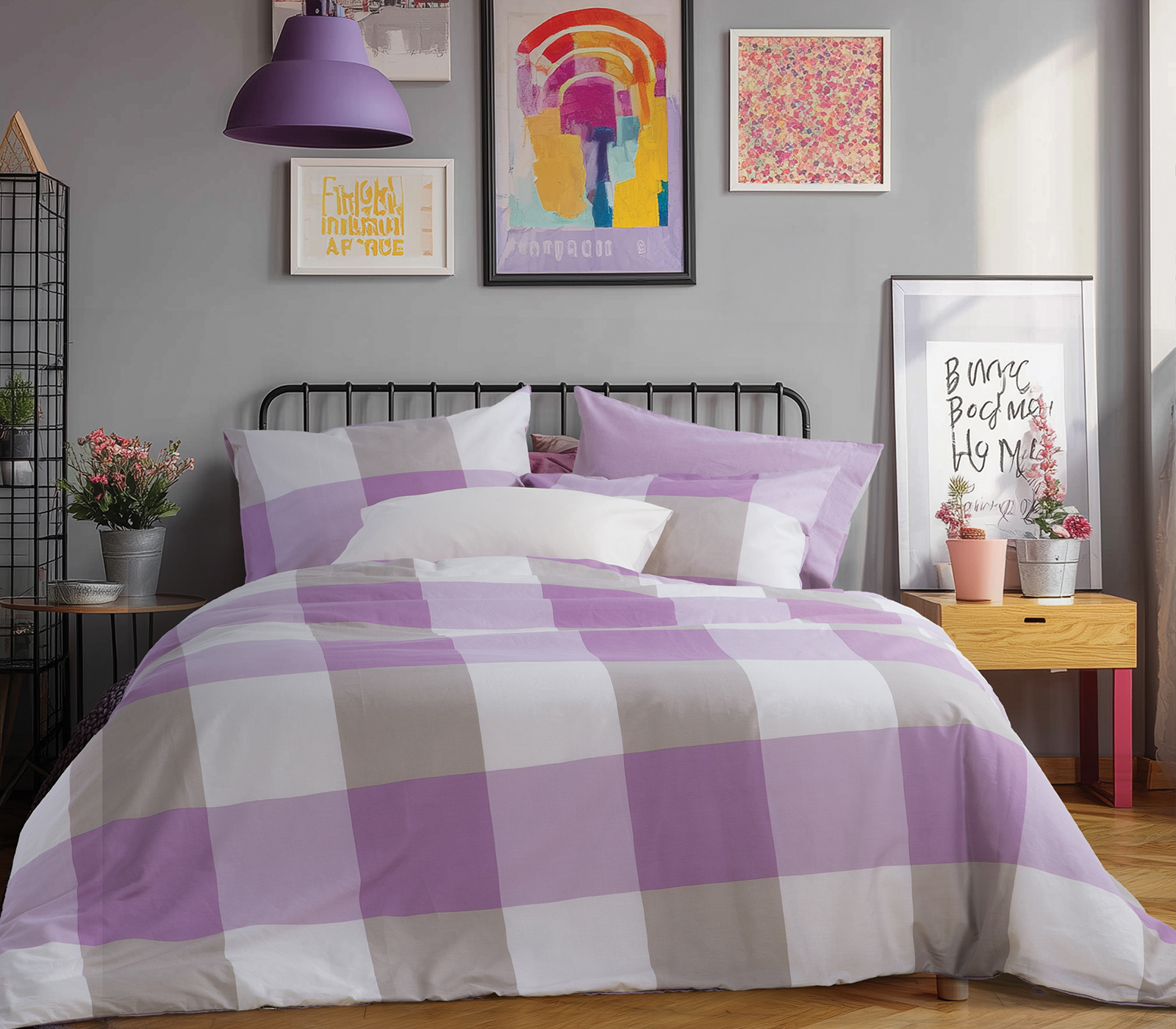 ΣΕΝΤΟΝΙ ΒΑΜΒ.CASUAL CHECK ΣΕΤ Υ/ΠΛΟ - Image 3